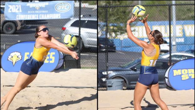 UTC's Lawrence, Vale Named Co-Pair Beach Volleyball Players Of The Week