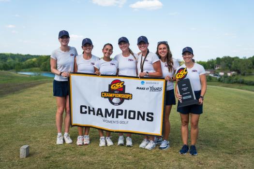 Lee Lady Flames Battle Back To Win Gulf South Golf Championship