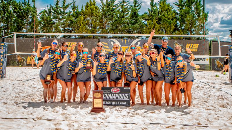UTC Beach Volleyball Wins Third Straight OVC Championship
