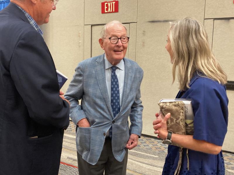 Lamar Alexander, Aided By Bob Corker, Recalls His Remarkable Life In Politics