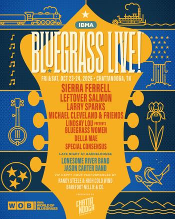 IBMA Unveils Lineup For 2026 IBMA Bluegrass Live! In Chattanooga