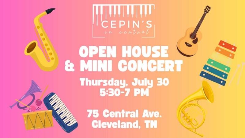 Cepin's On Central To Host Open House, Mini Concert July 30