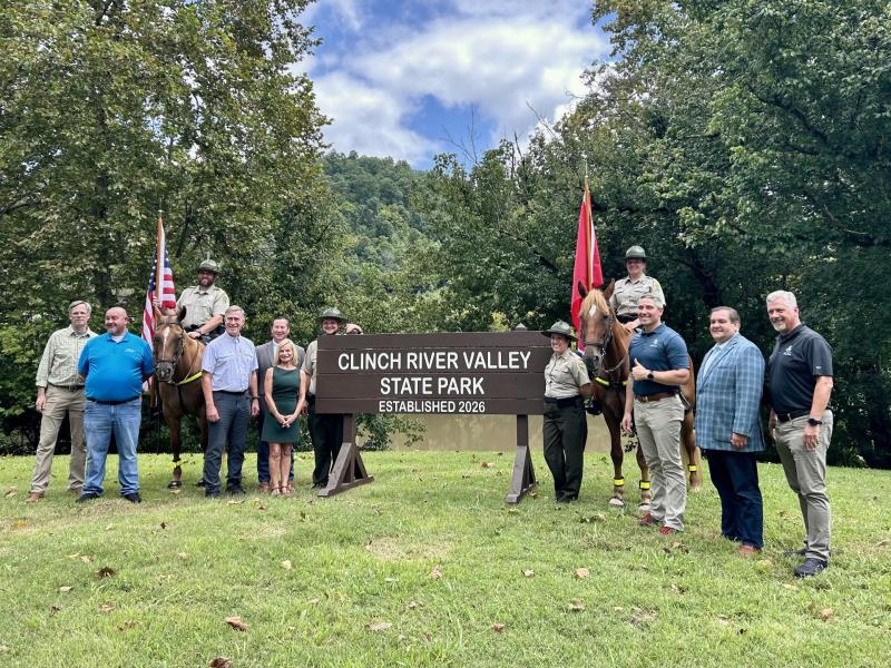 Tennessee State Parks Dedicates Clinch River Valley State Park