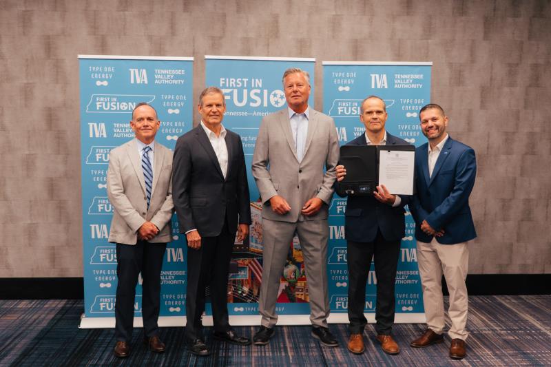 Governor Bill Lee, TDEC Announce 1st License For Commercial Fusion
