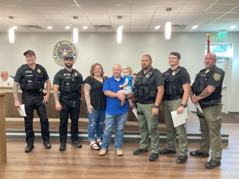 Soddy Daisy Honors 5 Heroes; Sets Up Industrial Development Board